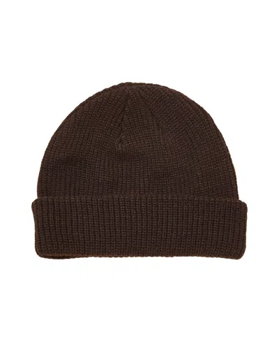 Cotton On Men's Heavy Knit Beanie In Chocolate
