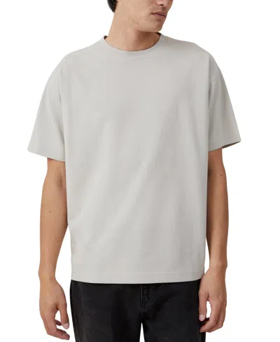 Cotton On Men's Heavy Weight Crew Neck T-shirt In Ivory