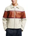 Cotton On Joey Faux Leather Jacket In Stone