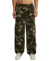 Cotton On Knox Baggy Cargo Pant In Dark Camo