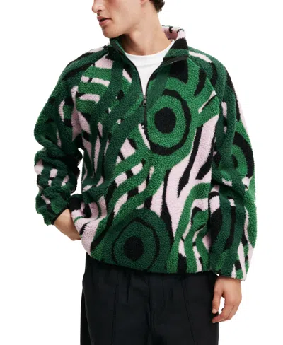 Cotton On Men's Long Sleeve Sweatshirt In Green,tylah Saunders