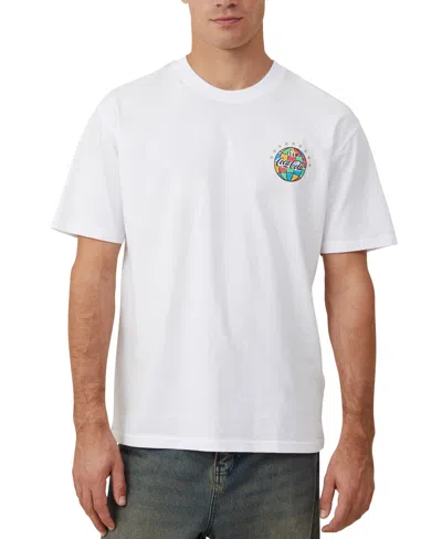 Cotton On Men's Loose Fit Pop Culture T-shirt In White