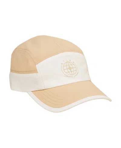 Cotton On Men's Nylon 5 Panel Hat In White,atlas