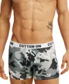 Cotton On Men's Regular Fit Trunks In Gray