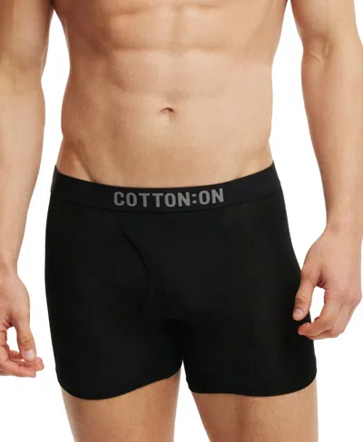 Cotton On Men's Regular Fit Trunks In Black