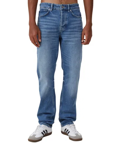 Cotton On Men's Regular Straight Jean In Blue