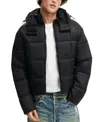 Cotton On Puffer Jacket In Black