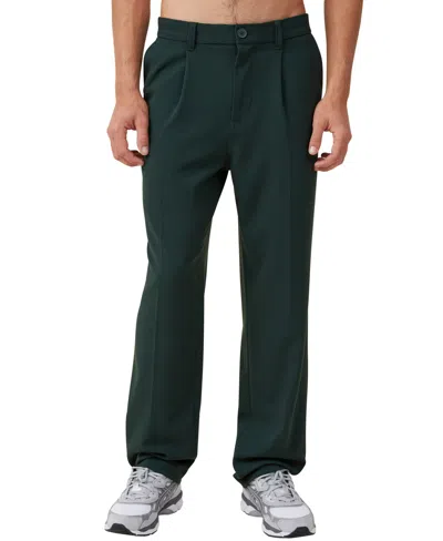 Cotton On Men's Relaxed Pleated Pant In Blue