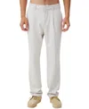 Cotton On Men's Relaxed Pleated Pant In White