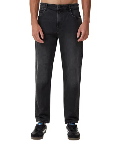 Cotton On Men's Relaxed Tapered Jeans In Rapture Black