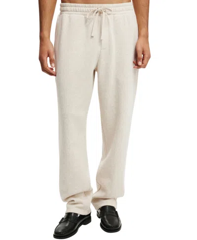 Cotton On Mens Pocket Cotton Track Pants In Beige