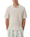 COTTON ON MEN'S RESORT SHORT SLEEVE POLO SHIRT