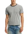Cotton On Baby T-shirt In Gray Micro Stripe