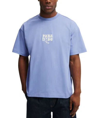 Cotton On Men's Short Sleeve T-shirt In Purple