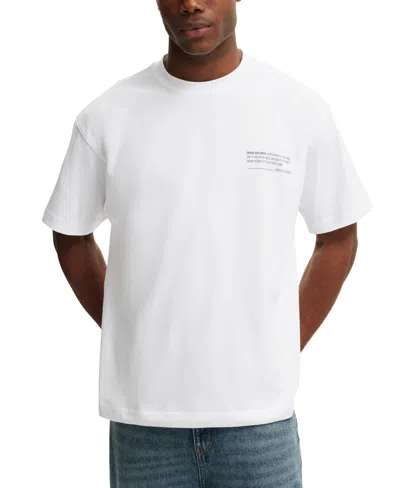 Cotton On Men's Short Sleeve T-shirt In White