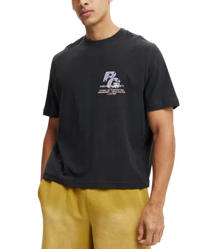 Cotton On Men's Short Sleeve T-shirt In Black
