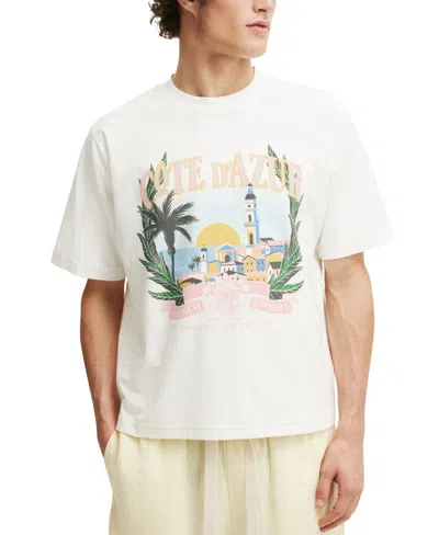 Cotton On Men's Short Sleeve T-shirt In White