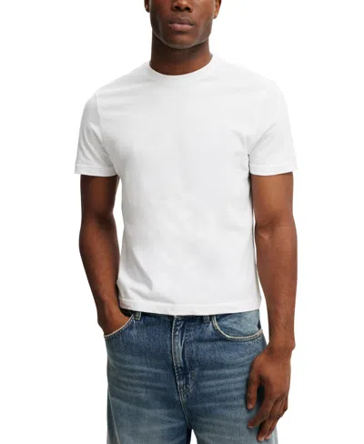 Cotton On Men's Short Sleeve T-shirt In White