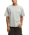 Cotton On Men's Box Fit Plain Short Sleeve T-shirt In Blue Haze