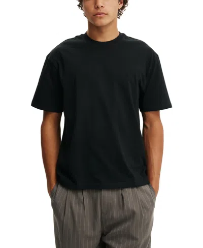 Cotton On Men's Short-sleeve Crewneck T-shirt In Black