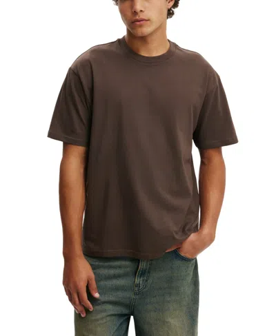 Cotton On Men's Short-sleeve Crewneck T-shirt In Brown