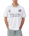 Cotton On Men's Soccer Jersey In White