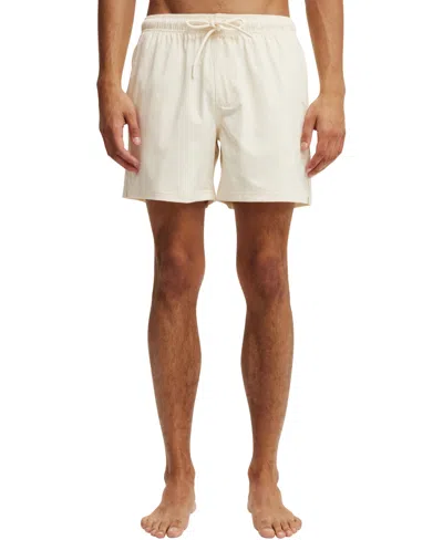 Cotton On Men's Stretch Swim Shorts In Pale Yellow
