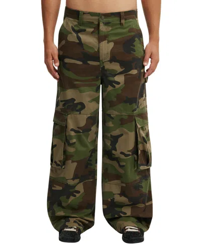 Cotton On Men's Super Baggy Cargo Pants In Green