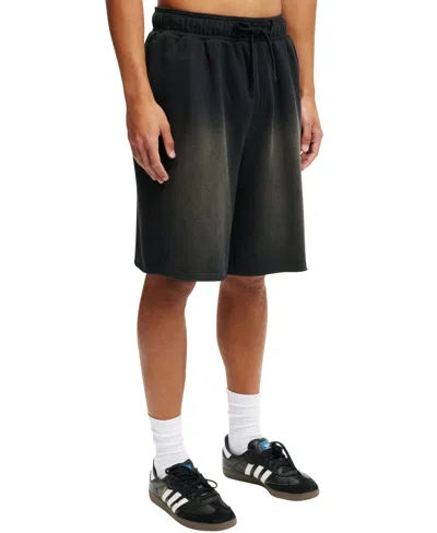 Cotton On Men's Super Baggy Fleece Shorts In Black