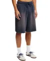 Cotton On Men's Super Baggy Fleece Shorts In Dark Navy