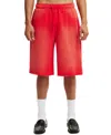 Cotton On Super Baggy Fleece Short In Red