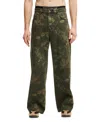 Cotton On Super Baggy Jean In Dark Tree Camo