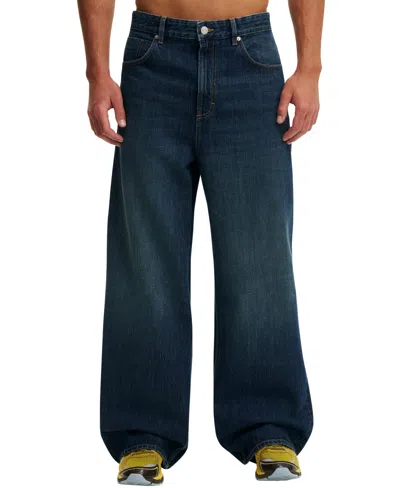 Cotton On Men's Super Baggy Jean In Blue