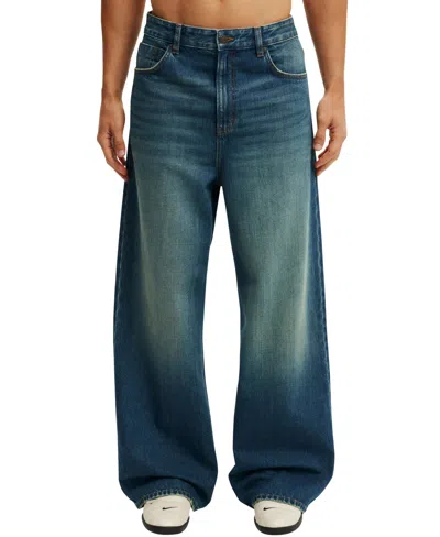 Cotton On Men's Super Baggy Jean In Blue