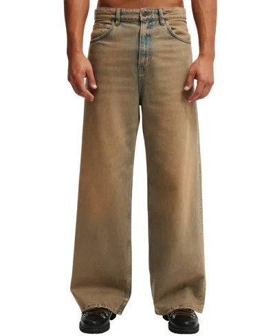 Cotton On Super Baggy Jean In Brown
