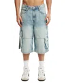 Cotton On Super Baggy Jort In Blue