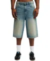 Cotton On Super Baggy Jort In Blue