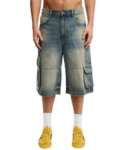 COTTON ON MEN'S SUPER BAGGY JORT SHORTS