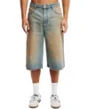 Cotton On Men's Super Baggy Jort Shorts In Earl Blue
