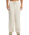 Cotton On Men's Super Baggy Linen Pant In Oatmeal