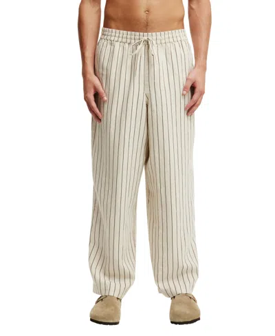 Cotton On Men's Super Baggy Linen Pant In Neutral