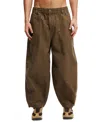 Cotton On Super Baggy Balloon Pant In Chocolate