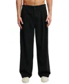 COTTON ON MEN'S SUPER BAGGY PLEATED PANTS