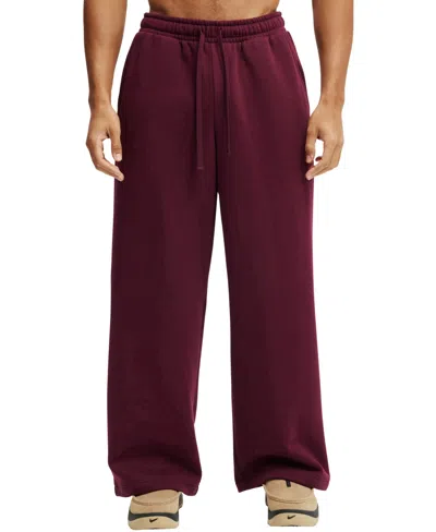Cotton On Men's Super Baggy Sweatpants In Burgundy