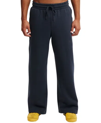 Cotton On Super Baggy Track Pant In True Navy