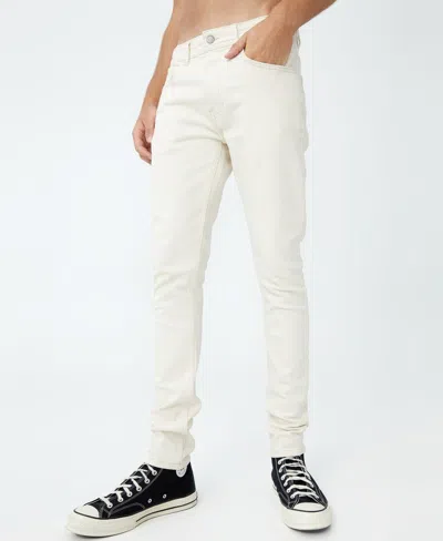Cotton On Men's Super Skinny Jeans In White