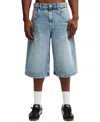 Cotton On Y2k Super Wide Jort In Blue
