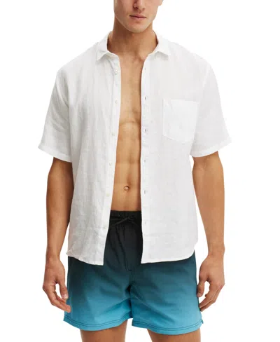 Cotton On Men's Swim Strech Pull-on Shorts In White