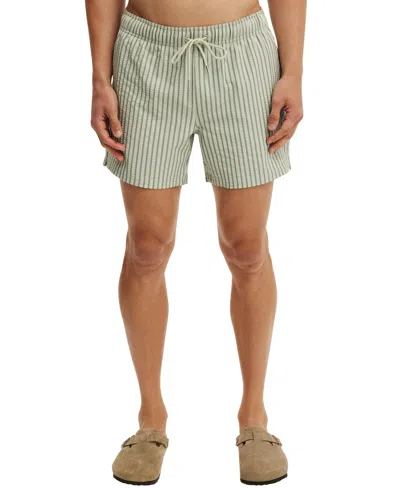 Cotton On Men's Swim Strech Pull-on Shorts In Green