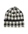 Cotton On Men's Tall Beanie In Black,white Pattern